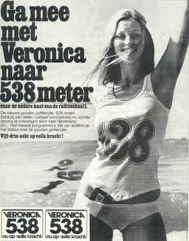 affiche de radio Vronica