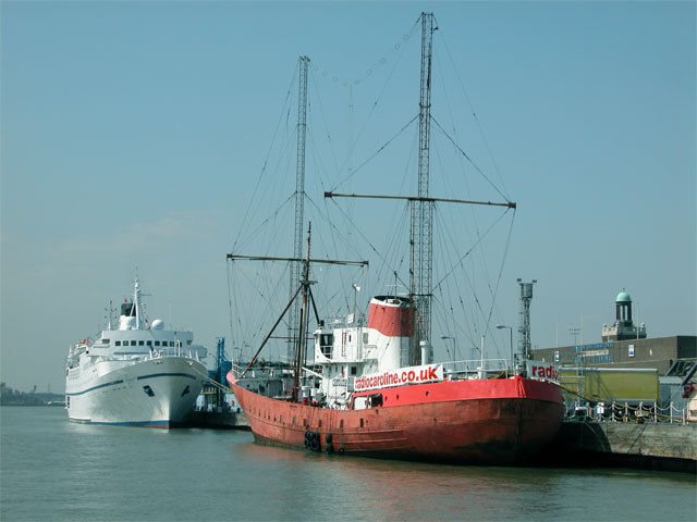 The Ross Revenge at Tilbury